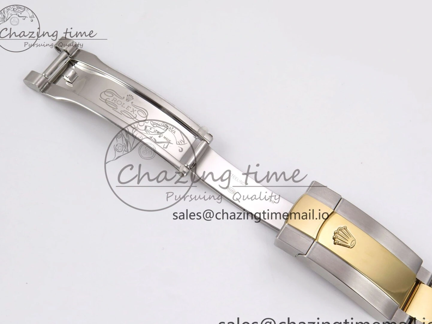 MiroTime 0514 DateJust 41 126333 EWEF Best Edition YG Diamonds Dial on SS YG Oyster Bracelet A Minimalist 973